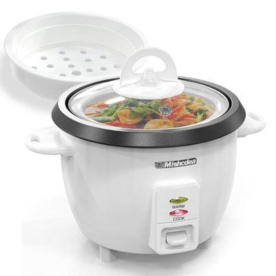 Mishcdea Rice Cooker 5 Cups Uncooked (10 Cooked) &...