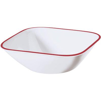 Corelle Glass Dinnerware Set - Service for 6 Glass in White;red;splendor | 18 | Wayfair DS-S-DS