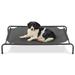 Tucker Murphy Pet™ Portable Elevated Pet Bed Dog Cot Bed Polyester in Gray | 8 H x 49.5 W x 31.5 D in | Wayfair F4490979136A47CA83E43EB18215D87C