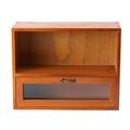 Desktop Cosmetic Perfume Storage Cabinet Wooden Jewelry Storage Holder Cabinet