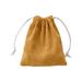 WMYBD Corduroy Storage Bag With Drawstring Strap Pocket Makeup Bag For Women Large Capacity Coin Bag
