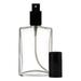 Large Fragrance Perfume Atomizer Empty Refillable Glass Bottle Black Sprayer 3.4 Oz 100Ml (1 Bottle)