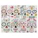 9 Pcs Tattoo Stickers Temporary Tattoos Face Halloween Tattos Nye Party Accessories Large