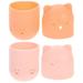 2 Pcs Dust Sponge Makeup Puff Holder Makeup Sponge Holders Beauty Egg Holder Portable Silica Gel Travel