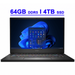 MSI Stealth GS66 Premium Gaming Laptop 15.6 FHD 240Hz 12th Gen Intel 14-core i7-12700H 64GB DDR5 4TB SSD GeForce RTX 3070 Ti 8GB Graphic RGB Backlit Thunderbolt4 Dynaudio 2.5GB Lan Win11Pro Black