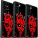 Compatible with Samsung Galaxy S20 Ultra (SM-G988B) (6.9 inch) Phone Case Matte Hard Back(PC) & Soft Edge (TPU)-Star Wars Darth Maul DS2313