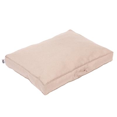 M: 100x70x18cm Beige TIAKI Memory Foam Dog Mattress