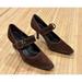 Coach Shoes | Coach Julianne Mary Jane Brown Suede Leather Pumps Women's Size 6 B | Color: Brown | Size: 6