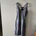 Athleta Dresses | Athleta Light And Dark Grey Built In Bra Dress | Color: Gray | Size: M