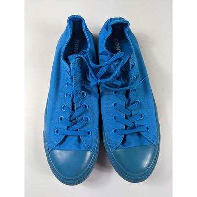 Converse Shoes | Converse All Star Mens Size 8 Shoes Spray Paint Blue Ox Monochrome Sneakers | Color: Blue | Size: 8