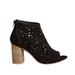 Anthropologie Shoes | Anthropologie Black Morena Gabbrielli Floral Boots/Booties | Color: Black | Size: 41eu