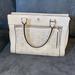 Kate Spade Bags | Kate Spade New York Perri Lane Romy Tote Bag Perforated Ivory Purse, Msrp $385 | Color: Gold/White | Size: Os