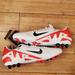 Nike Shoes | New Men's 6.5 Nike Air Zoom Mercurial Vapor 15 Ag Soccer Cleats Shoes Dj5630-600 | Color: White | Size: 6.5