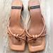 Anthropologie Shoes | Anthropologie Angel Alarcon Sandals | Color: Tan | Size: 6