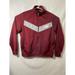 Nike Jackets & Coats | Euc Vtg Nike Blue Tag Men's Track Jacket Size Xl Big Logo Print Two Tone Maroon | Color: Red | Size: Xl