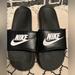 Nike Shoes | Nike Sliders Flip Flops Sandals Mens Size 12 Sport Shoes | Color: Black | Size: 12