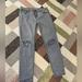 Free People Jeans | Free People Grey Distressed Skinny Jeans | Color: Gray | Size: 29