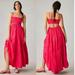 Anthropologie Dresses | Anthropologie Let Me Be Cutout Tiered Dress Open Back Maxi Hot Pink X Small | Color: Pink | Size: Xs