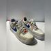 Nike Shoes | Nike Air Force 1 Low '07 Lv8 Coconut Milk Hyper Royal | Color: Blue/Cream/Tan | Size: 11