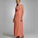 J. Crew Dresses | J. Crew Melon Orange 100% Cotton Lightweight Knotted Maxi Dress | Color: Orange | Size: Xs