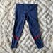 Adidas Pants & Jumpsuits | Adidas Nwot Running Aeroready Leggings Back Zipper Pocket | Color: Blue/Red | Size: Mj