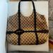 Gucci Bags | Gucci Monogram Gg Logo Shoulder Bag | Color: Brown | Size: Os