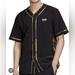 Adidas Shirts | Adidas Ryv Camo Button Shirt Mens Xs Gk5912 Black Camouflage Rare | Color: Black | Size: Xs