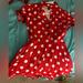 Disney Dresses | Minnie Mouse Dress | Color: Red | Size: Xs