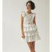 Anthropologie Dresses | Anthropologie X Love The Lable Ruffled Halter Mini Dress Size S | Color: White | Size: S