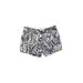 Lilly Pulitzer Khaki Shorts: Blue Bottoms - Women's Size 0 - Dark Wash