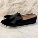 Kate Spade Shoes | Kate Spade Black Velvet Leather Bow Slip On Shoe Sz 8 | Color: Black | Size: 8