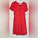 Lularoe Dresses | Beautiful Lularoe Amelia Dress | Color: Orange | Size: Xl