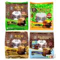 CNMART Malaysia Oldtown 3 in 1 White Coffee Hazelnut, Classic, Less Sugar and White Milk Tea 4 Assorted Flavours 15 Sachets (Pack of 4)