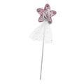 ibasenice Girl Unicorn Wand 1pc Fairy Wand Plastic Baby Girl Clothing Korean Pink Princess Fairy Wand