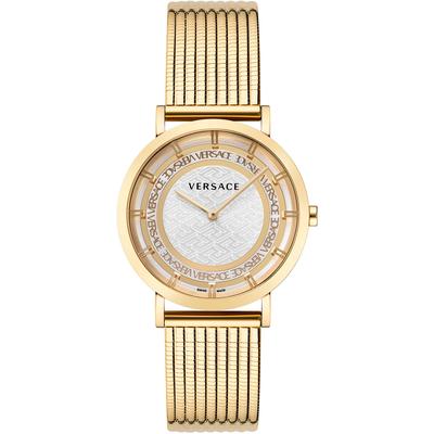 Schweizer Uhr VERSACE "NEW GENERATION, VE3M00522" Armbanduhren goldfarben Damen Quarzuhren