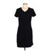 Old Navy Casual Dress - Sheath: Black Solid Dresses - Women's Size Large