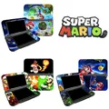 Autocollants Super Mario Cartoon PVC Skin pour Nintendo New 3DS LL XL autocollants imperméables