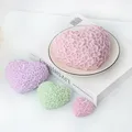 Moule à bougie en silicone fleur d'amour gâteau mousse au chocolat cuit au four boule de fleur de