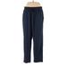 Gap Fit Sweatpants - High Rise: Blue Activewear - Women's Size X-Large