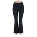 Lands' End Casual Pants - Low Rise: Black Bottoms - Women's Size 16