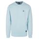 Kapuzenpullover STARTER BLACK LABEL "Herren Starter Essential Crewneck" Gr. M, blau (icewaterblue) Herren Pullover Kapuzenpullover