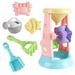 Mortilo Beach toy 6PC Beach Shovel Children s Shovel Plastic Play Water Pull Sand Play Sand Toys Beach Toys Beach toy B