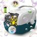 OhhGo Electric Bubble Machine Automatic Bubble Blower 3000+ Bubbles Per Minute Bubble Blower Bubble Maker Machine for Parties Wedding Birthday-Indoor & Outdoor