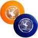 Wham-O Frisbee Freestyle Flying Disc - 10.5â€� - 160 Grams - Deep Rim - World Class Freestyle Action - Sport Disc for Disc Golf - 2 PACK