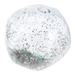 Glitter Beach Ball Transparent Sequin Inflatable Ball Summer Funny Play Pool Ball Photo Props Party Favor with Pump (Colorful Sequins 60CM)