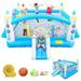 Multifunctional Jump n Slide Inflatable Bouncer for Kids Complete Setup with Blower - 198 x 180 Play Area - 96 Tall