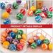Plastic Bouncing Balls 20 Pcs Plastic Bounce Balls Assorted Color Bouncy Balls Creative Jumping Balls
