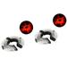 2 PCS Decorative Lights Kids Bike Light Accessories Lights Bike Safety Light Bike Spoke Light Wheel Light LED Hub Lights Child