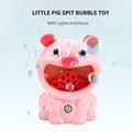 Act Now! Gomind Electric Bubble Machine pig Bubble Blower Bubble Toys with Bubble Solution(50ml) Bubble Machine Blower Gun for Adults Kids