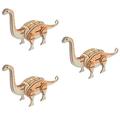 Dinosaur Jigsaw 3D Puzzles Toy for Kids Children Toys Three-dimensional Laser Cutting Bamboo Wooden 9